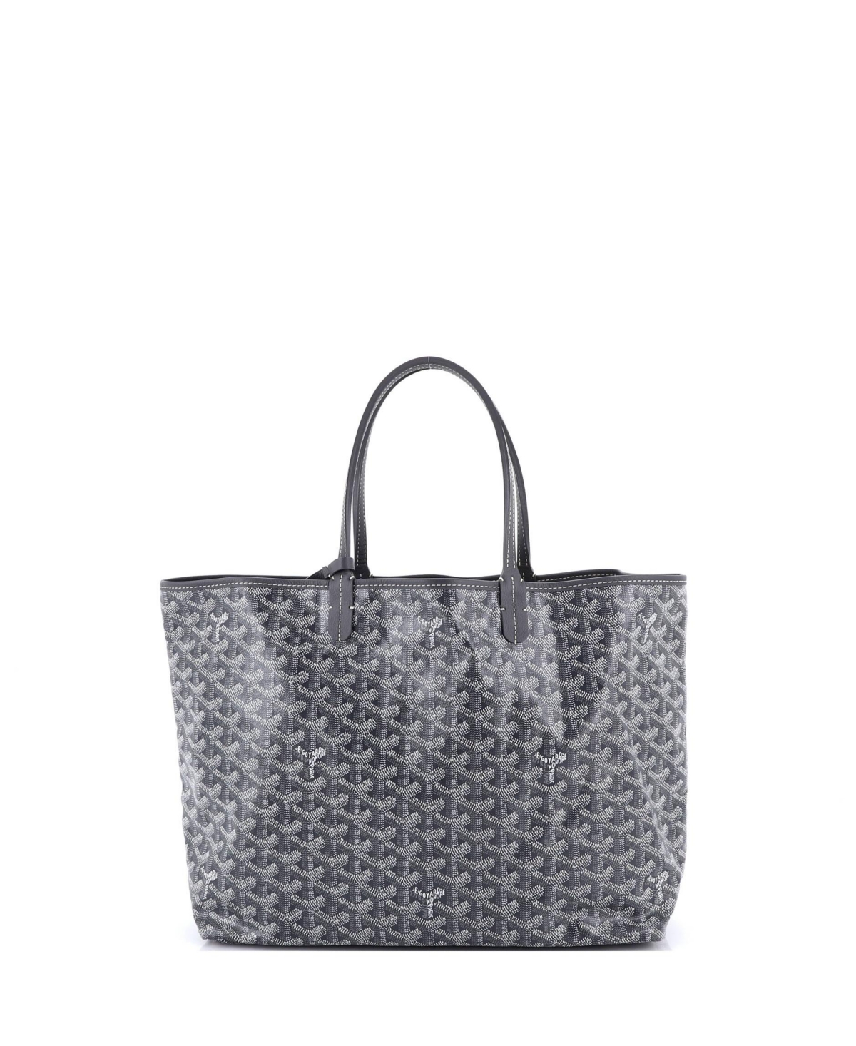Pre-Owned Goyard Pm Saint Louis Tote Coated Canvas