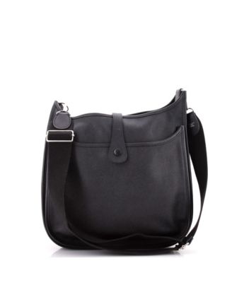 Pre-Owned HERMES GM Evelyne Bag Gen III Epsom