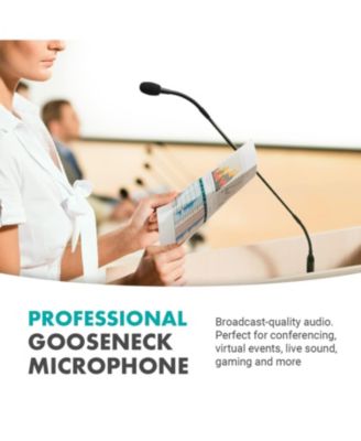 GM-7 USB Gooseneck Microphone for Computers