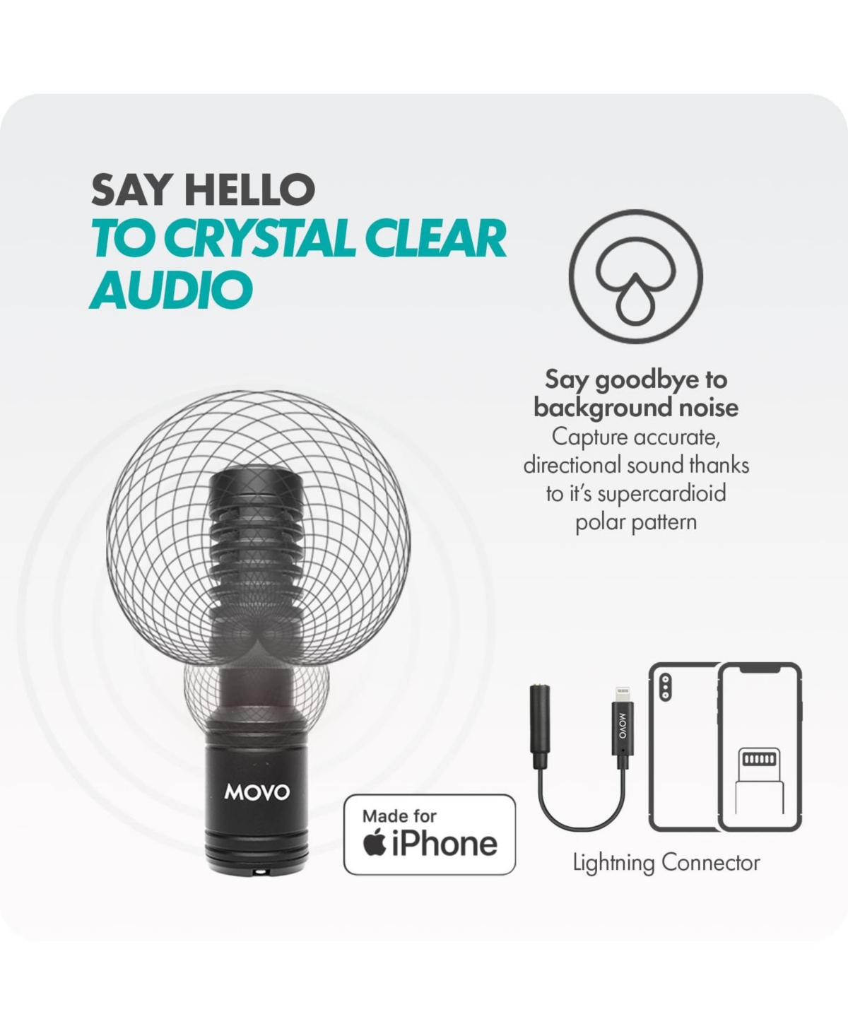 Movo iVlog1 Vlogging Kit for iPhone