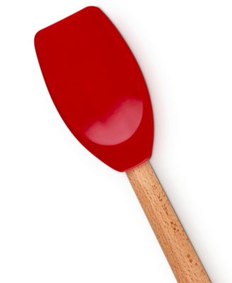 Signature Wooden Handle 11.4" Spatula Spoon