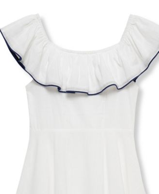 Girls' 7-16 High-Low Ruffle Dress