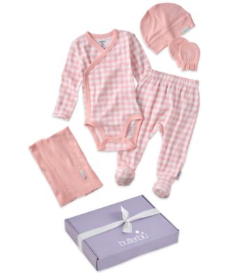 Baby Boys' or Baby Girls' Check Me Out Baby Layette Gift, 6-Piece Set