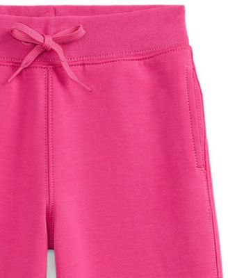 Girls' 2T-6X Wide-Leg Double-Knit Sweatpants