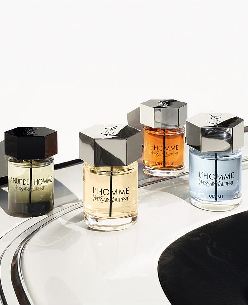 Yves Saint Laurent Men S L Homme Parfum Intense Spray 3 3 Oz Reviews Shop All Brands Beauty Macy S