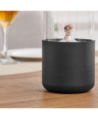 Ambrose Oil Lamp Style Rope Wick Clean-Burning Tabletop Portable Fire Pit Set of 2