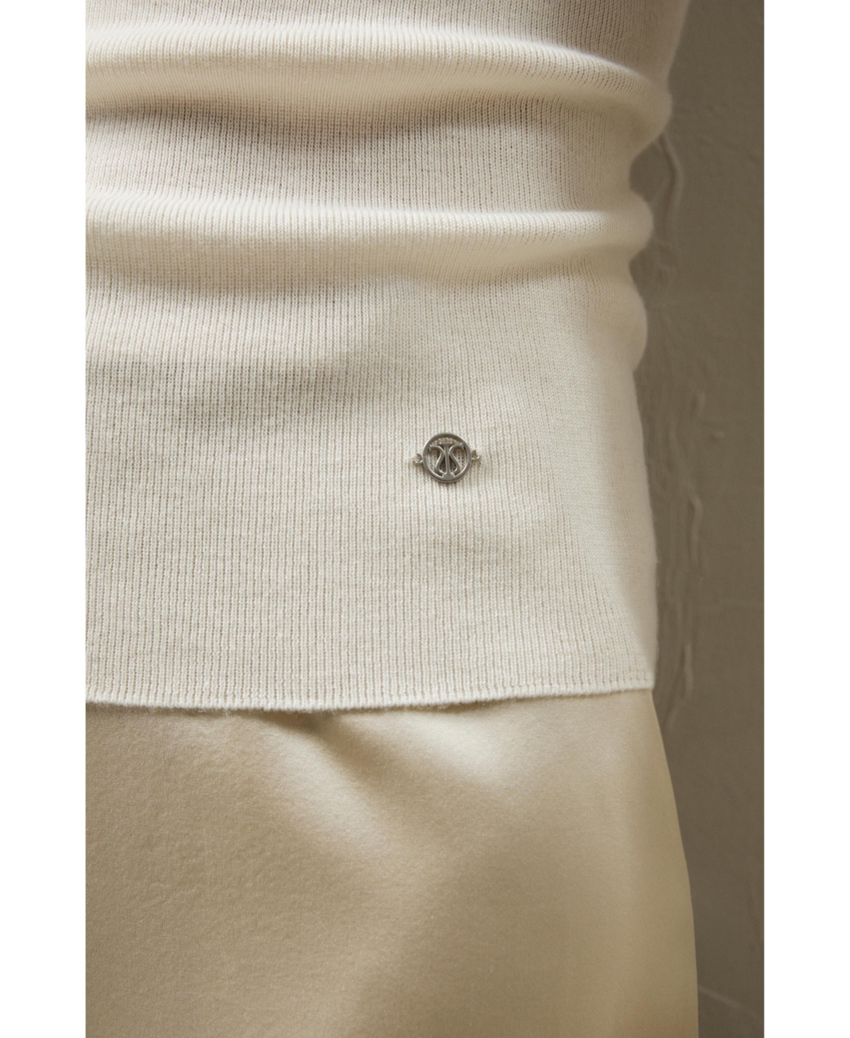 Lilysilk Women's Seamless Silk-Cashmere Blend Turtleneck Sweater