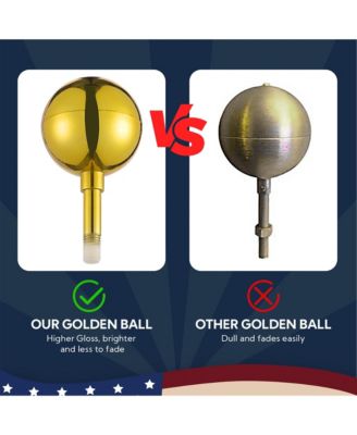 EZ GO 25Ft Commercial Telescoping Flag Pole Kit Portable Display Sign Banner Pole for Outside Hotel Business Events Advertising Flag Silver