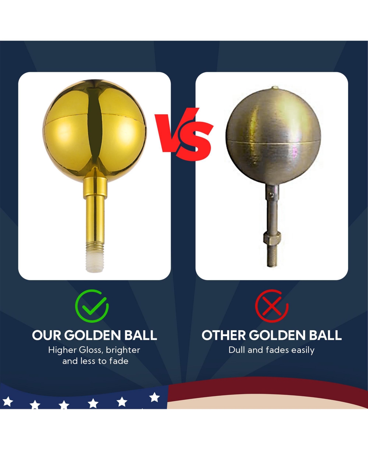 Yescom Ez Go 25Ft Commercial Telescoping Flag Pole Kit Portable Display Sign Banner Pole for Outside Hotel Business Events Advertising Flag Silver