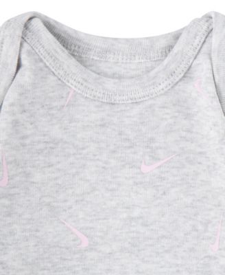 Baby Boys' and Girls' Crewneck Bodysuits and Pants, 3-Piece Set