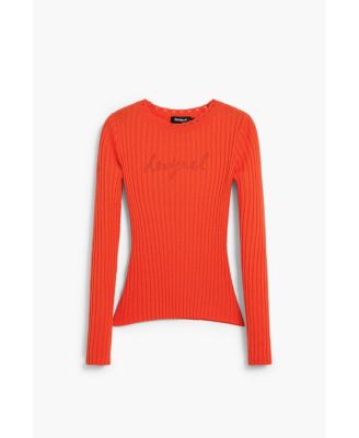 Women's Ribbed logo T-shirt