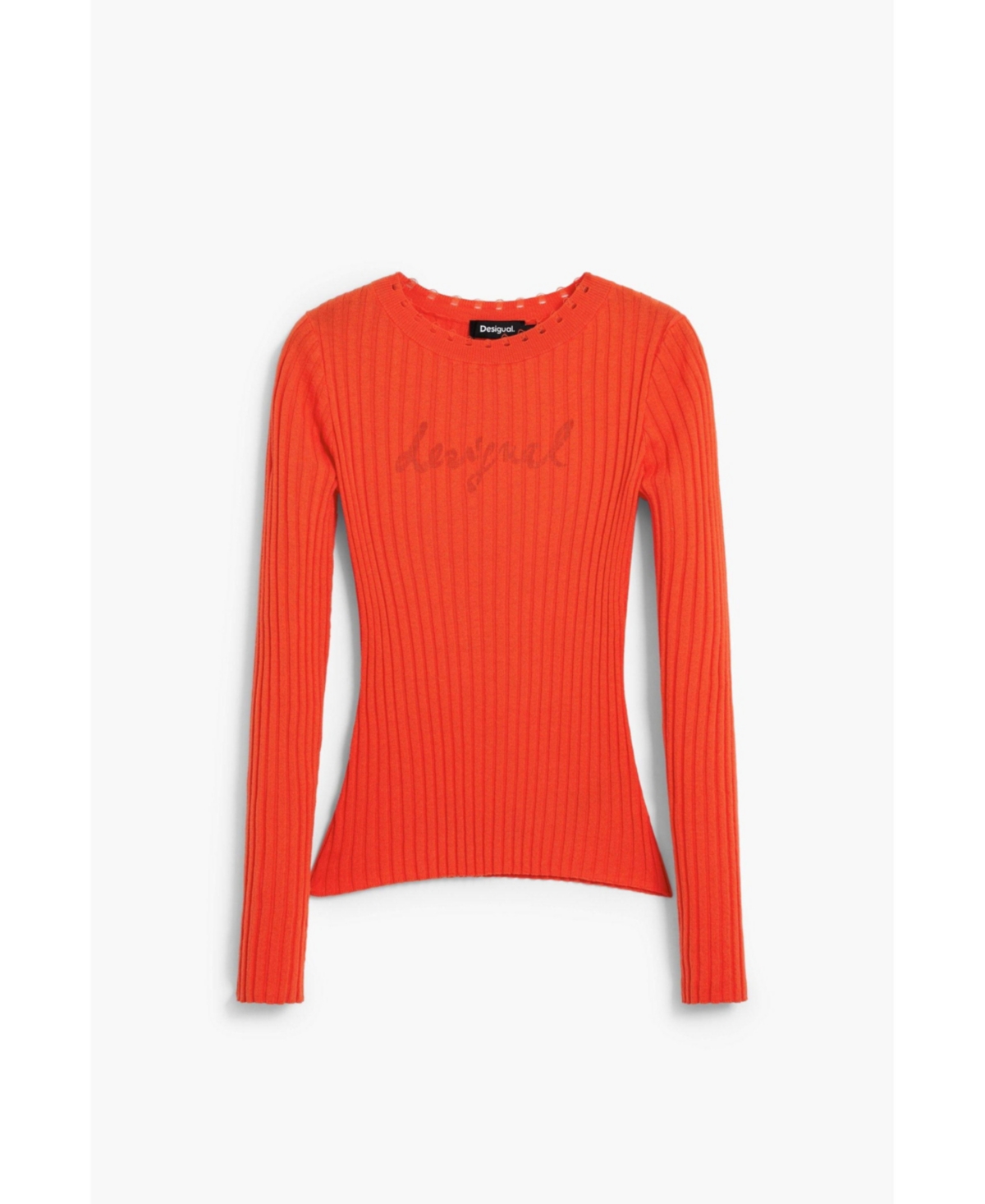 Desigual Women's Ribbed logo T-shirt