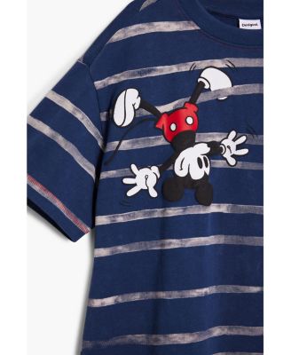 Boys Boys's Mickey Mouse striped T-shirt