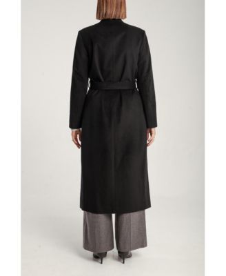 Women's Cashmere Belted Long Coat