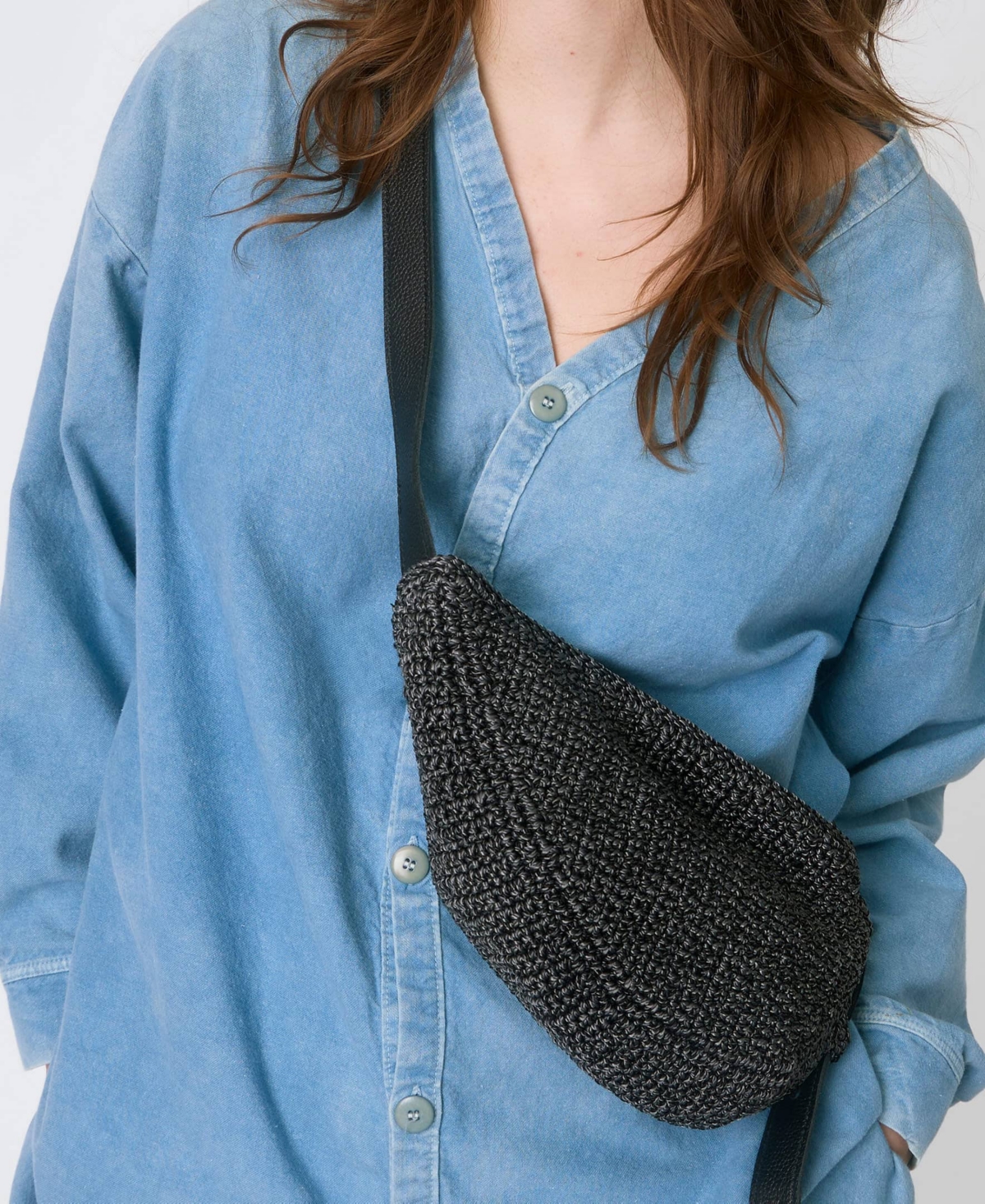 The Sak Tess Crochet Mini Sling Bag