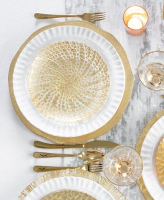 Rufolo Glass Service Plate