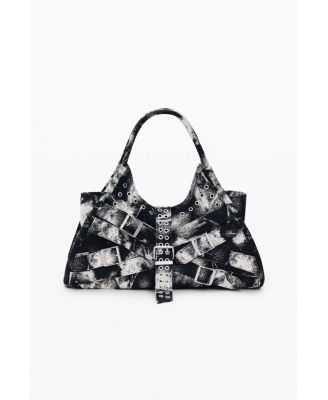 Women's Medium bag with buckles