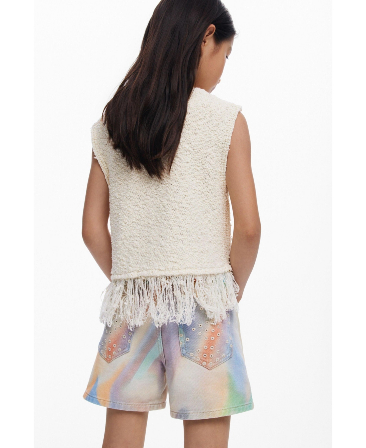 Desigual Girls Girls's Rainbow shorts