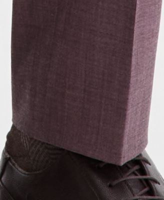 Men's Modern-Fit Suit Separate Trousers