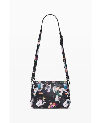 Women's Small braided floral bag