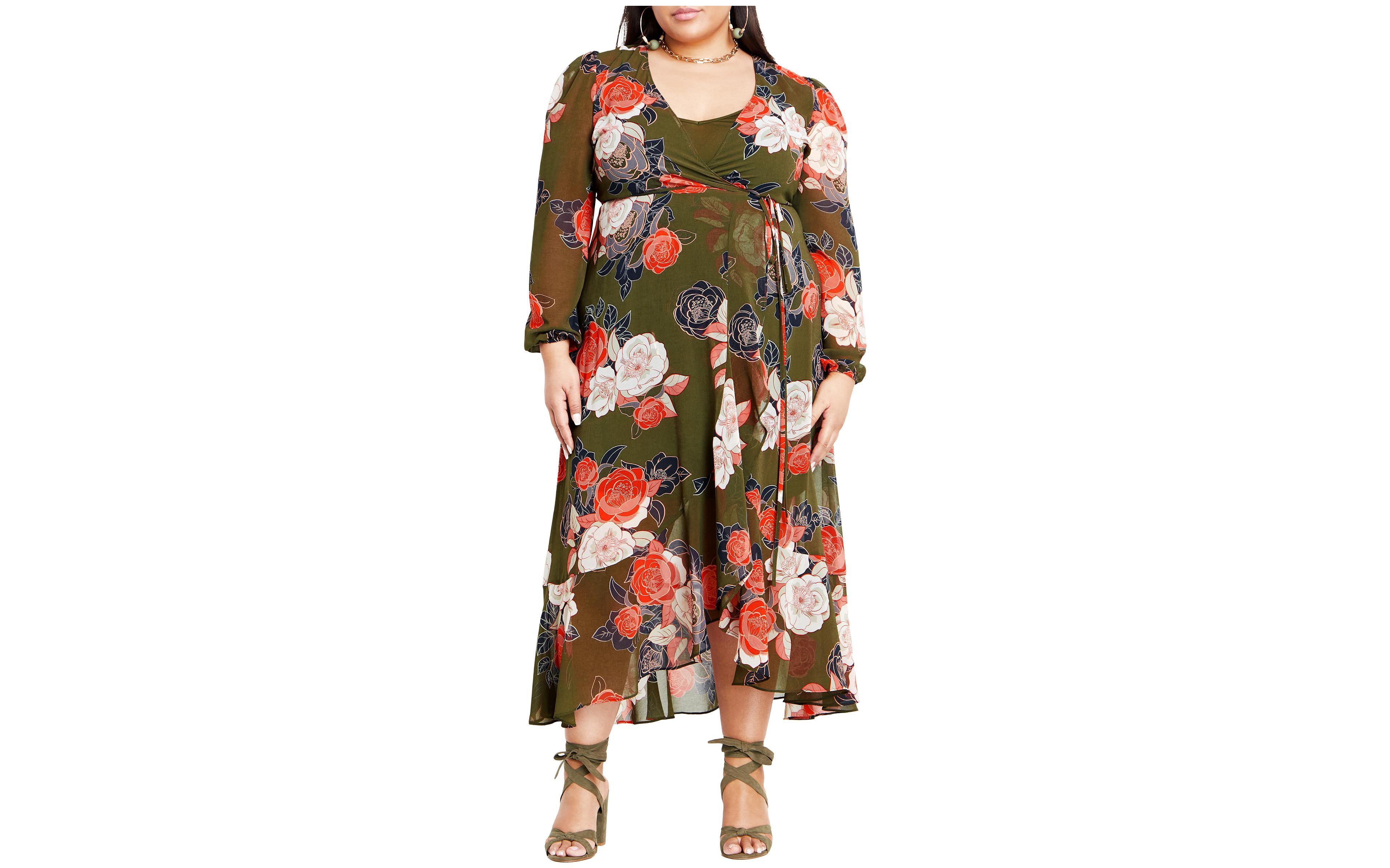City Chic Plus Sadie Maxi Dress