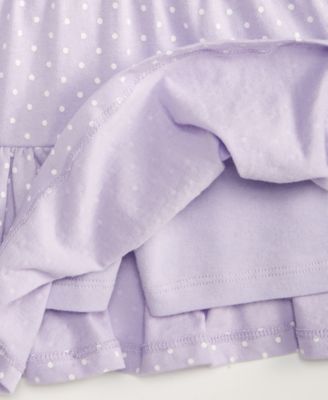 Girls' Toddler 12M-5T Dot-Print Scooter Skirt