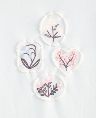 Girls' 12M-5T Flowers Frames Tee