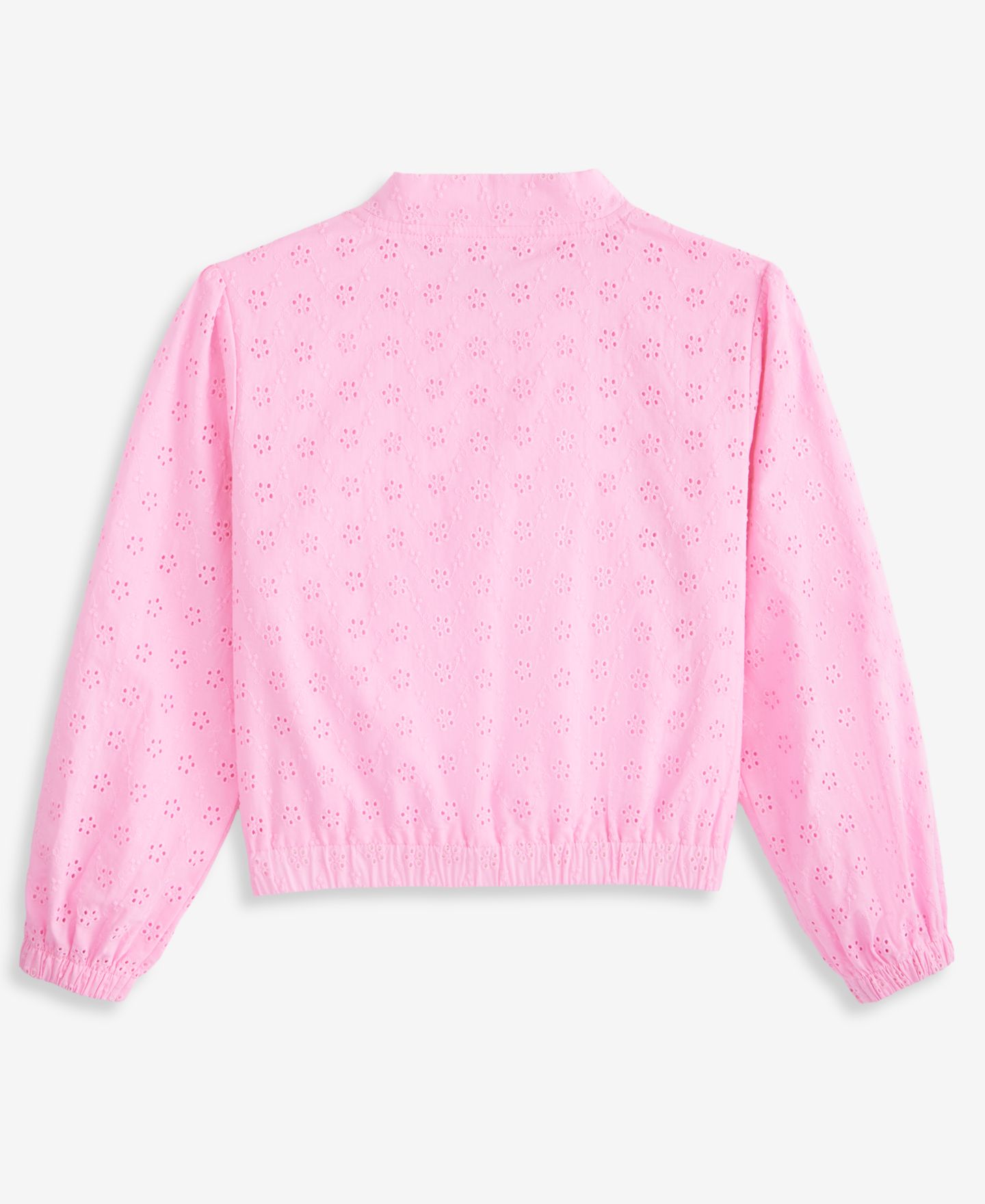 Куртка Epic Threads Cotton Eyelet Bomber Jacket для девочек-малышей, цвет: Bonbon — фото 4