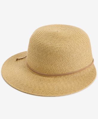 Packable Paper Braid Framer Hat