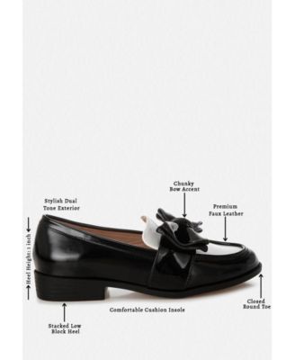 Women's Araminta Classic Chunky Bow Loafers