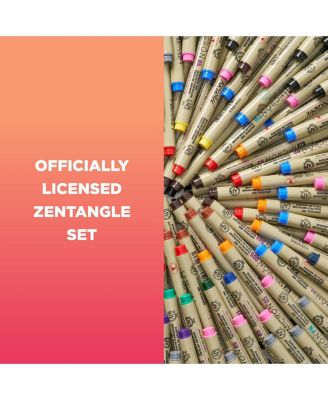Zentangle tool set w/ 3.5" White Tiles