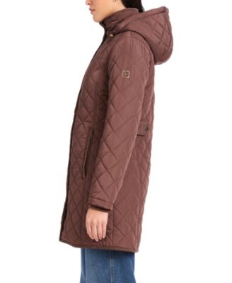 Women's Long Mini Quilt Coat