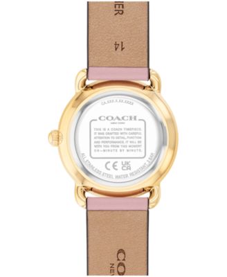 Women's Elliot Blush Leather Strap Giftset Watch, 28mm