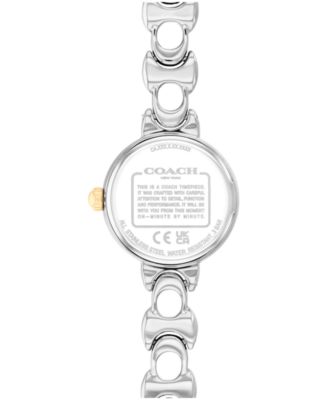 Women's Iris Two Tone Stainless Steel Bracelet Watch, 22.5mm