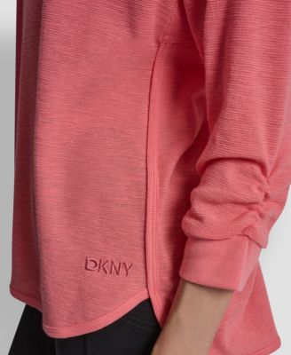 Women's Mini Slub Waffle Three Quarter Sleeve T-Shirt