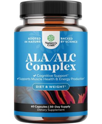 ALA & ALC Capsules, 60ct