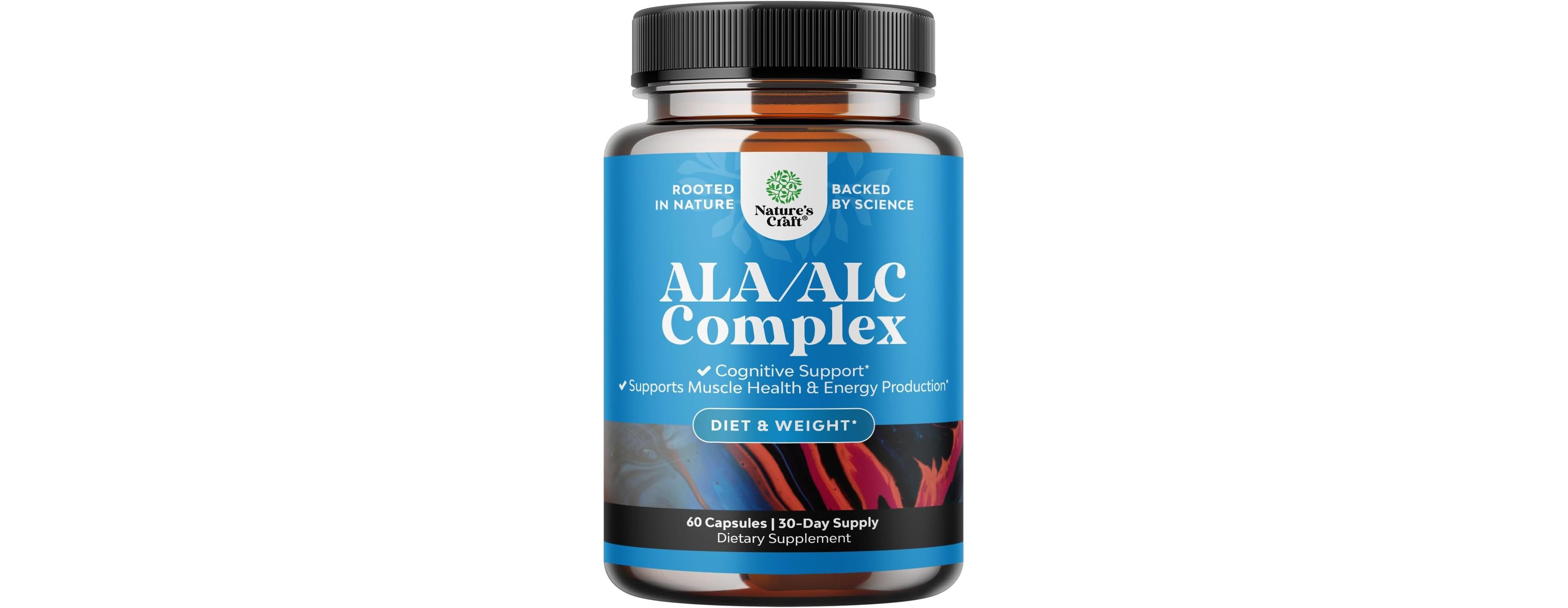 Nature's Craft Ala & Alc Capsules, 60ct