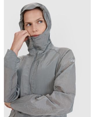 Women's ultralight running jacket - grey