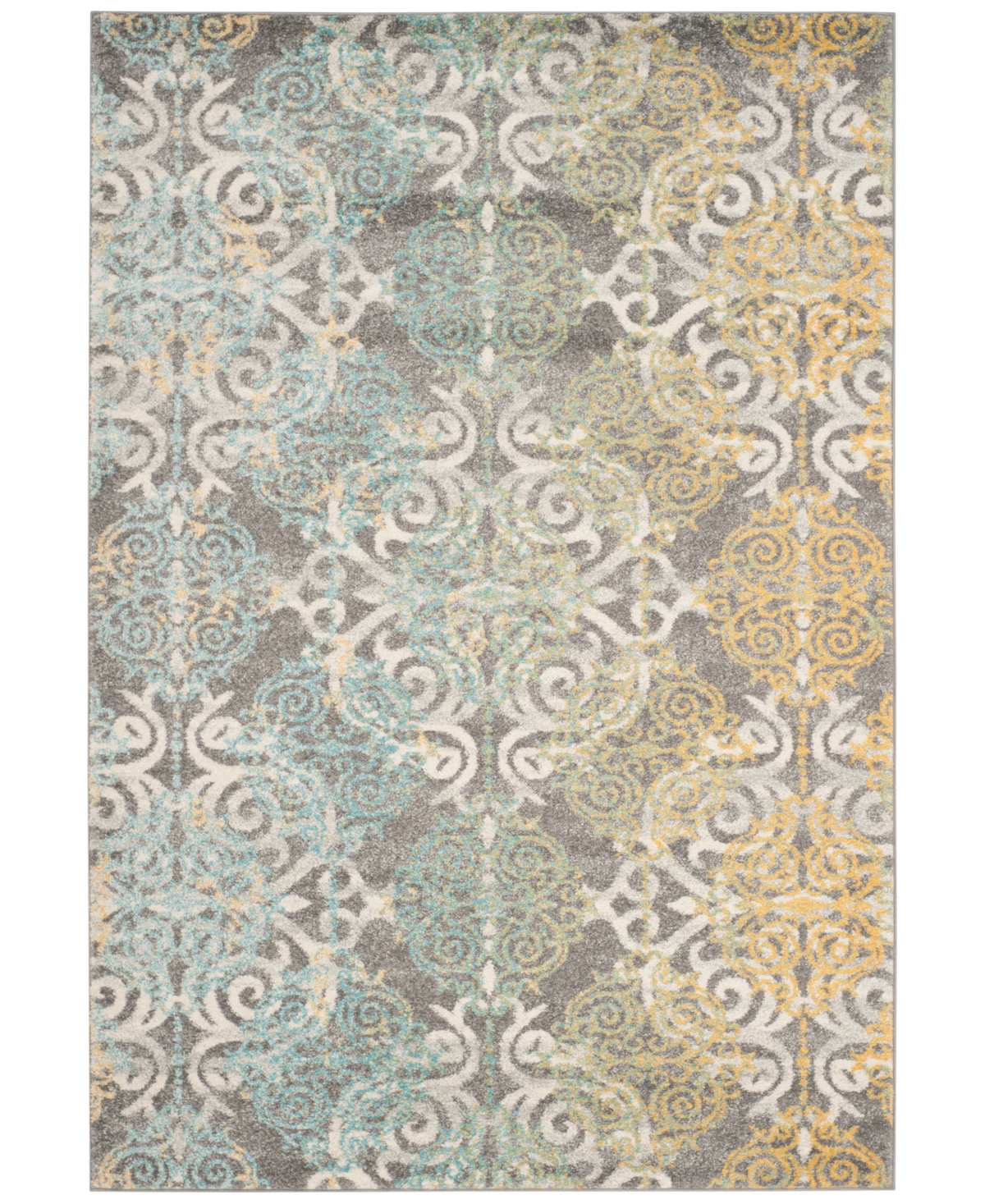 Safavieh Evoke EVK230D Grey/Ivory 8' x 10' Area Rug
