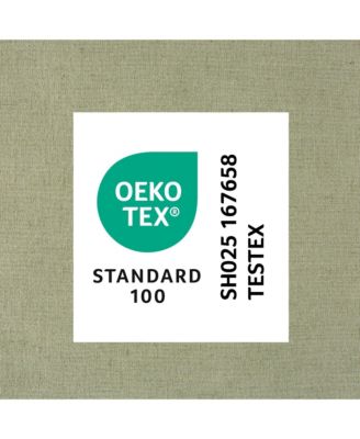 Selena Coffee Brown Solid Linen Texture Room Darkening, Grommet Top Curtain Panels