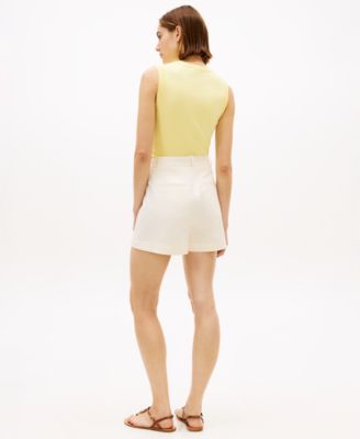 Women's Preppy Slim Straight Shorts