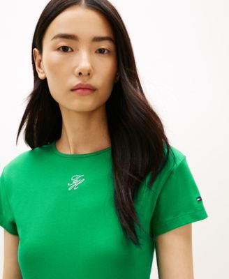 Women's TH Script Slim-Fit T-Shirt