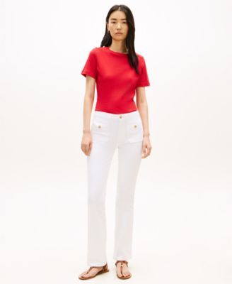 Women's Ribbed Boxy T-Shirt