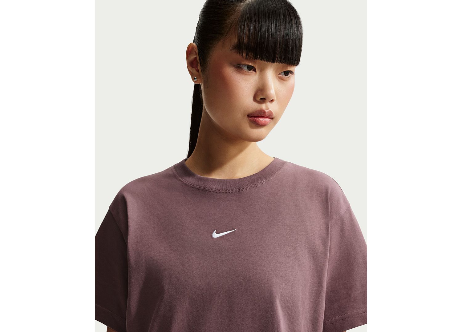 Plus Size Sportswear Crewneck T-Shirt