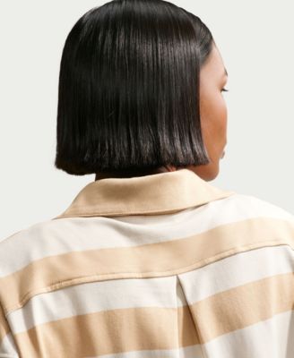 Women's Sportswear Oversized Collared Neck Top