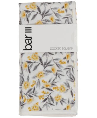 Men's Spring Floral Pocket Square