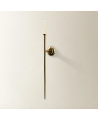 Aspar Tall Wall Sconce 33" Taper Candle Holder