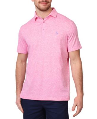 Men's Featherweight Super Soft Melange Jersey Polo