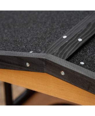 Cat House with Asphalt Roof, Escape Doors,Condo, Jumping Platform