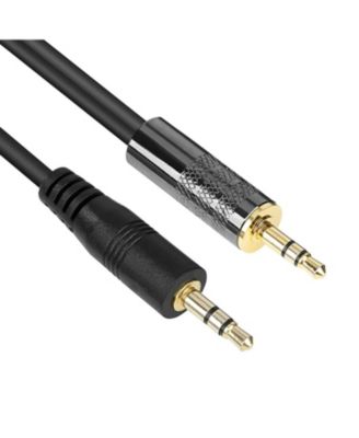 MV-RC100 3.5mm Male Line-in to Male Microphone Attenuator Cable